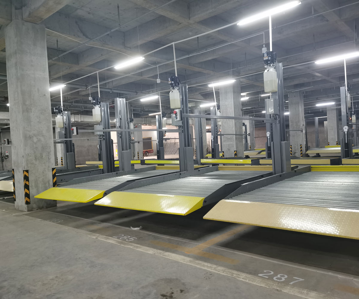 雅江PSH上下升降停車位改造