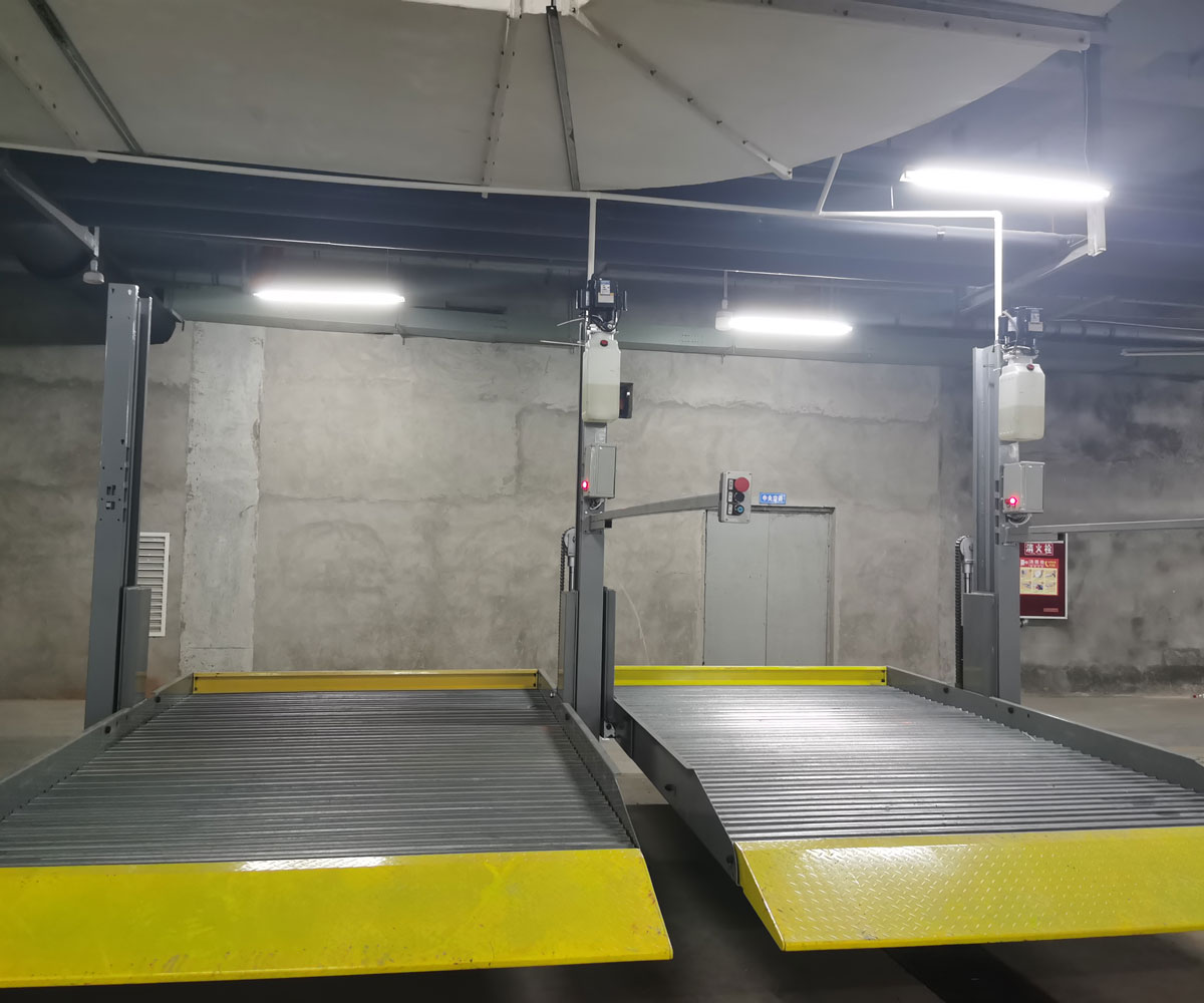 新都雙柱升降式停車位租賃