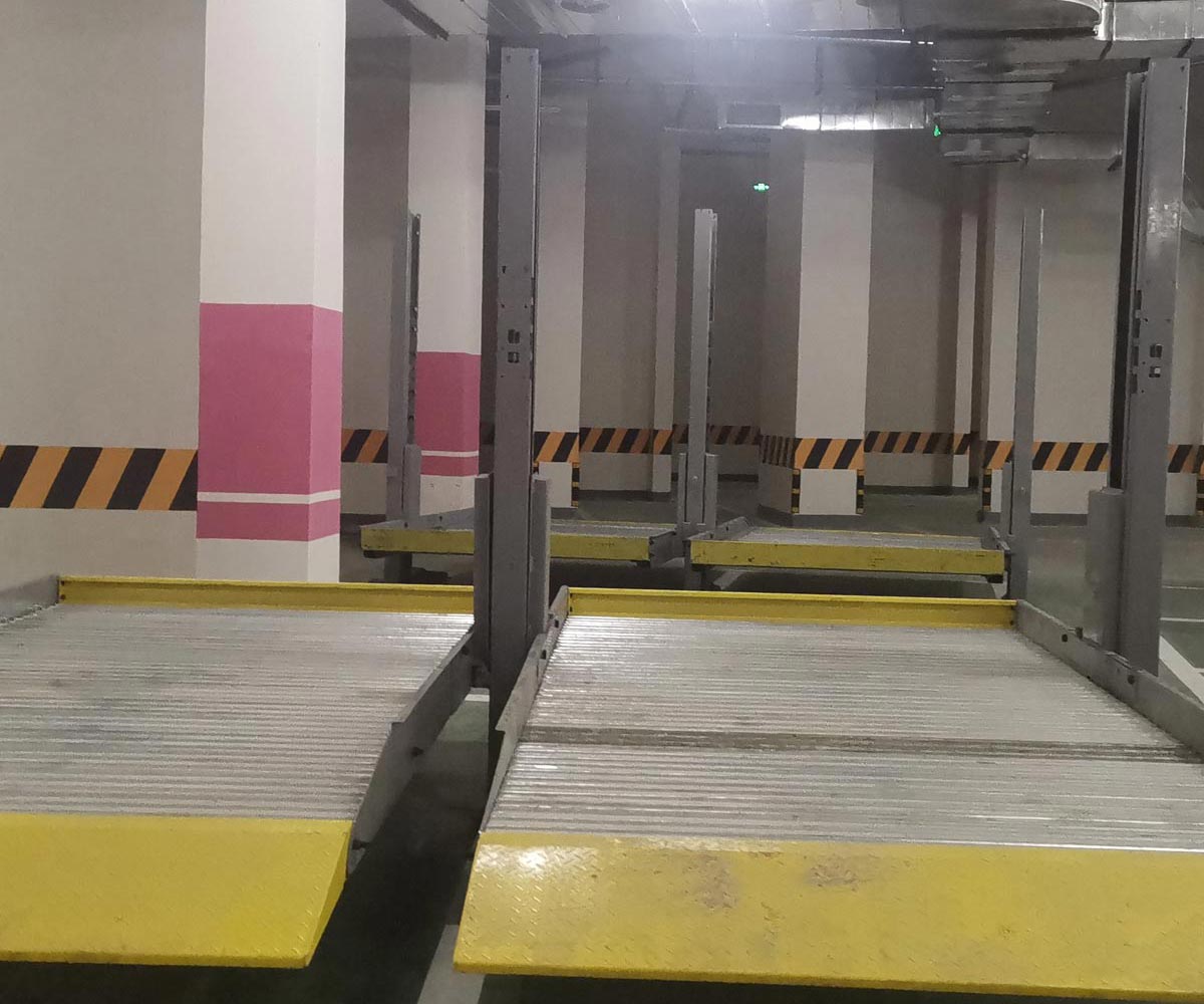 古藺升降橫移停車(chē)立體車(chē)庫(kù)改造