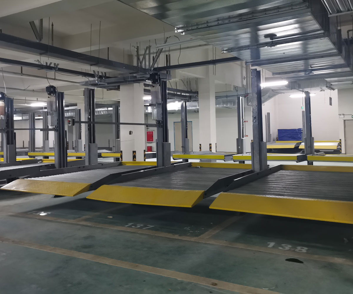 壤塘PSH升降平移機械式停車庫改造