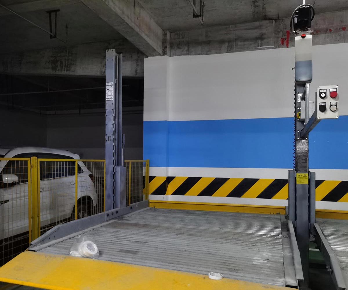 廣西兩層簡易升降立體車位改造
