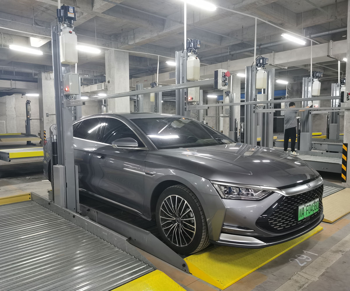 廣西四柱簡易式機械立體車庫租賃
