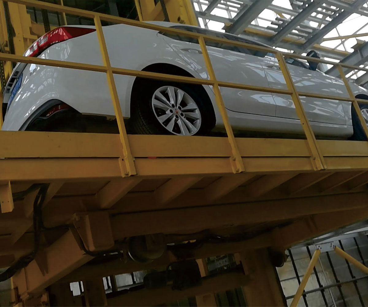 白玉全自動平面移動式機械立體停車設(shè)備