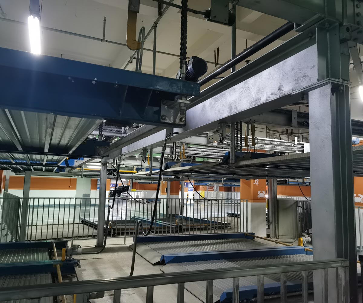 游仙PSH梳齒交換升降橫移機械式立體停車設(shè)備