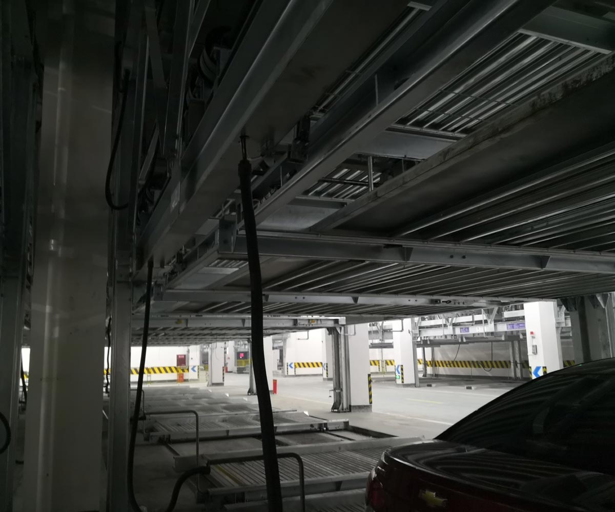廣西PSH7七層升降橫移機械式立體停車設備